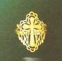 Religious rings 14111 size 5 3/4  2.5 grams 14Kt. Gold (click fo